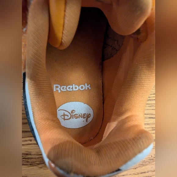 Reebok Disney Planes Unisex Baby First Walkers Shoes, White/Orange, 5.5 - Picture 14 of 17